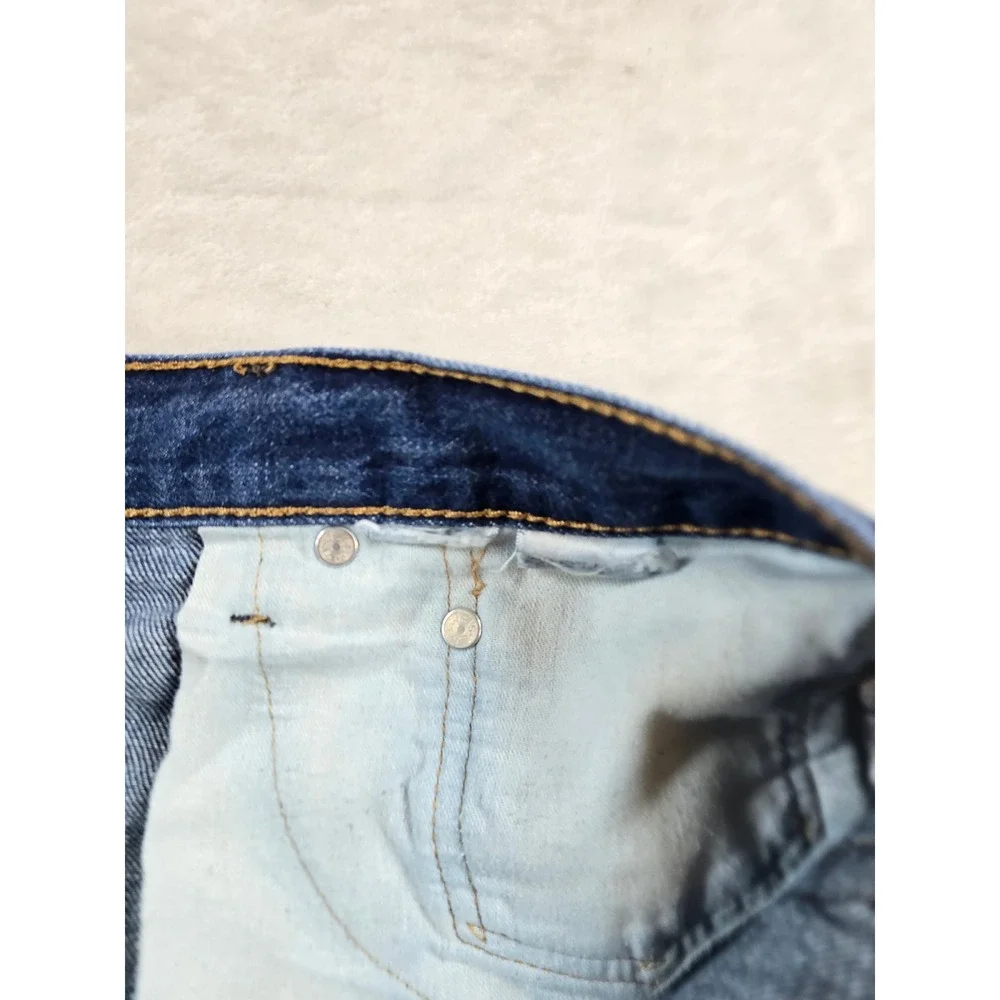 Levi's Denim Shorts Mens 44 Big Tall Blue Jean 100% Cotton Loose Straight 469